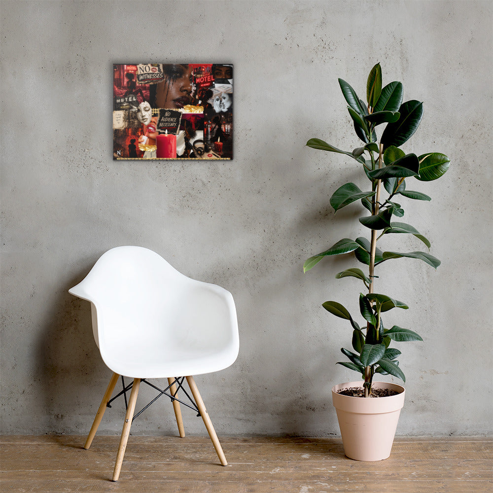 No Witnesses Needed Canvas