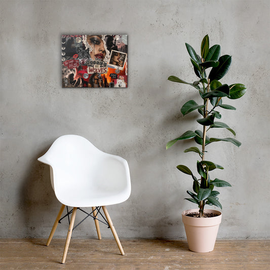Raised by Wolves Canvas
