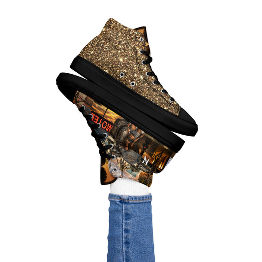 Runaways High Top Canvas Shoe
