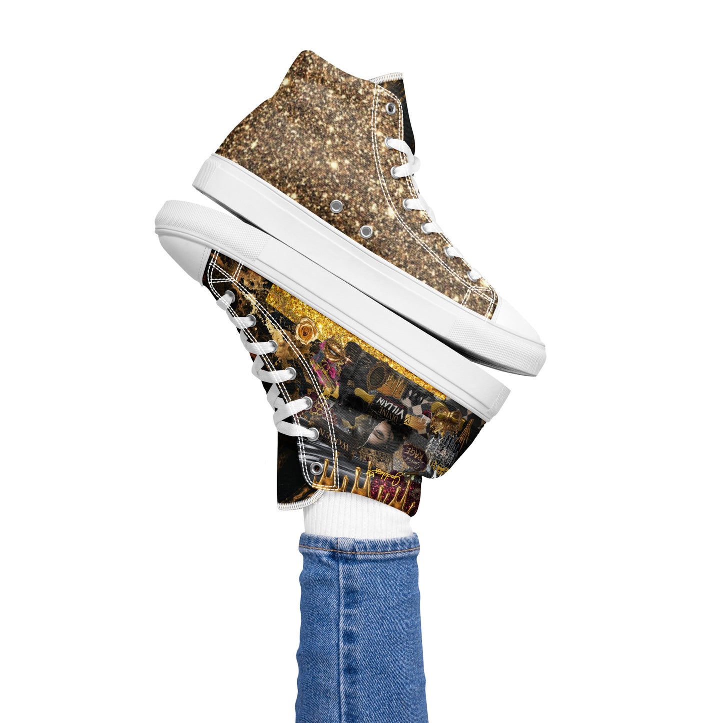 Honey 'O High Top Canvas Shoe