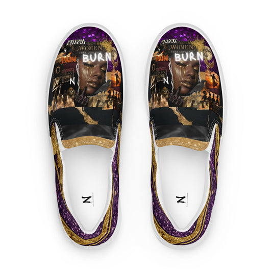 They Couldn't Burn Slip-On Canvas