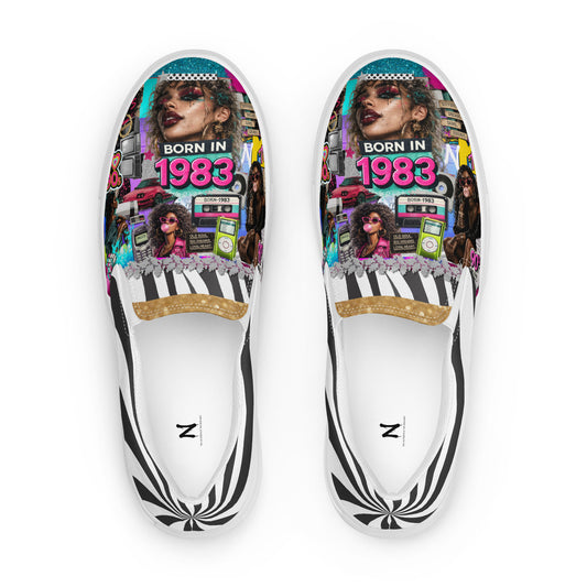 Nostalgia Slip-On Canvas Shoes