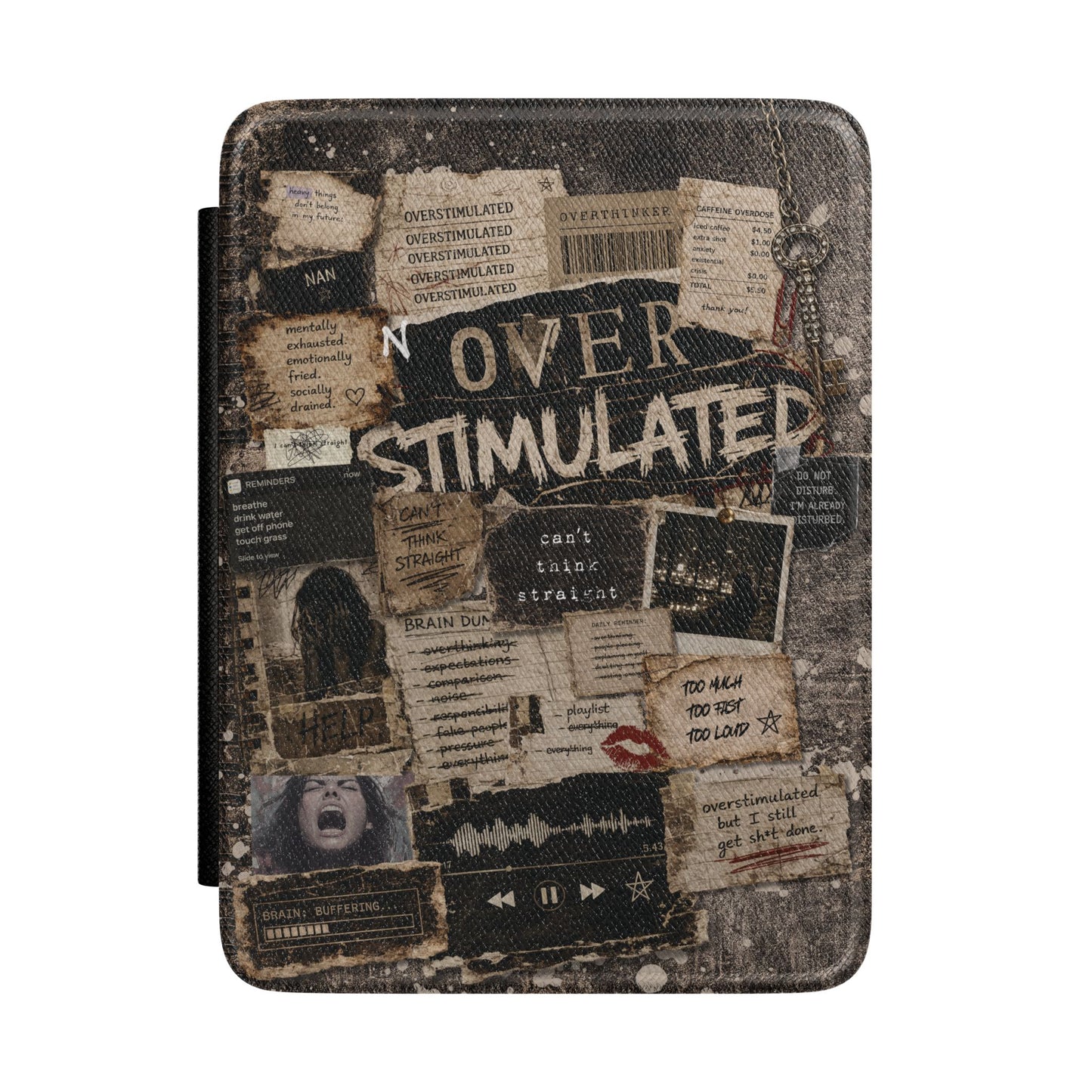 Overstimulated Kindle Case