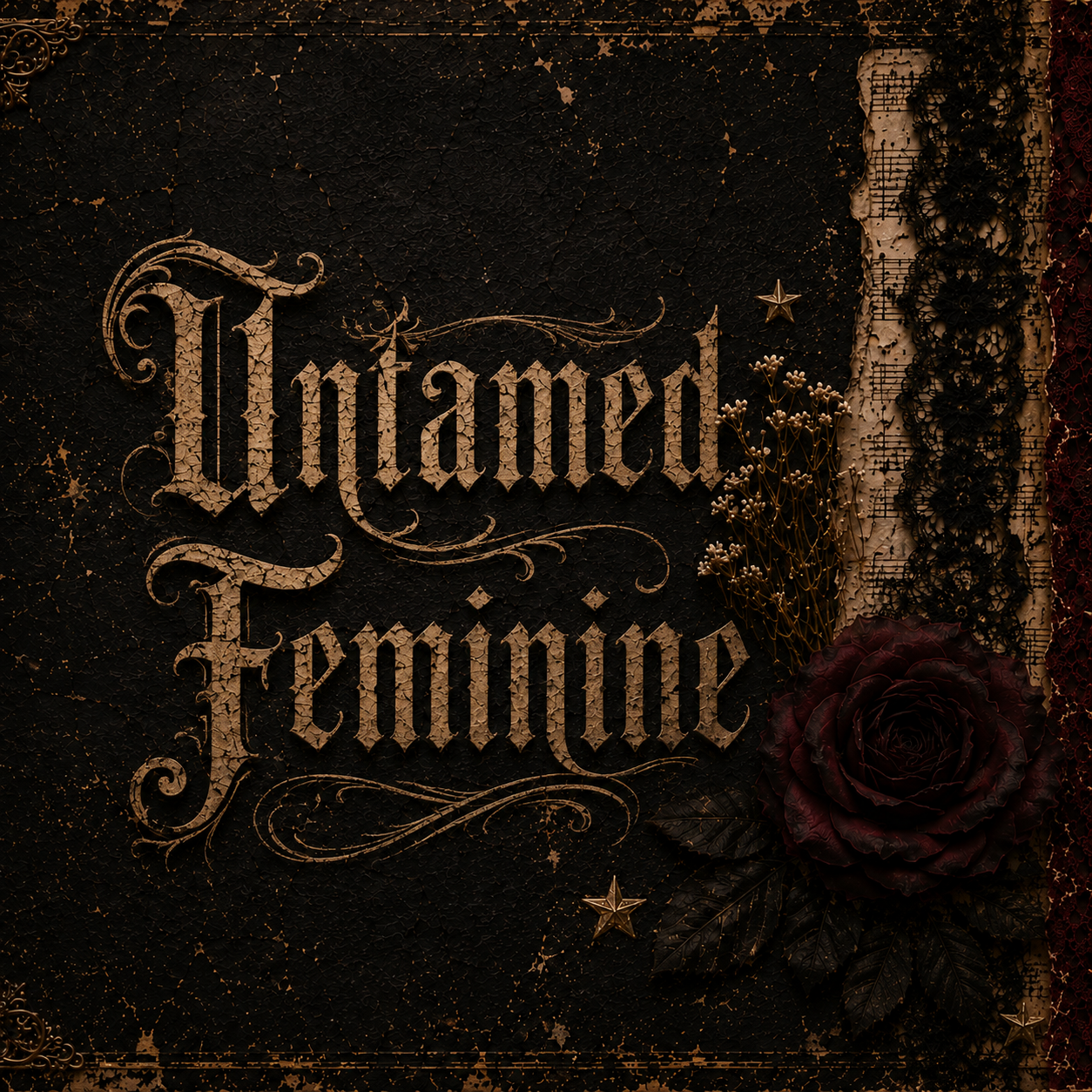 Untamed Feminine Digital Scrapbook Canva Template