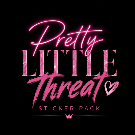 Pretty Little Threat Sticker Pack