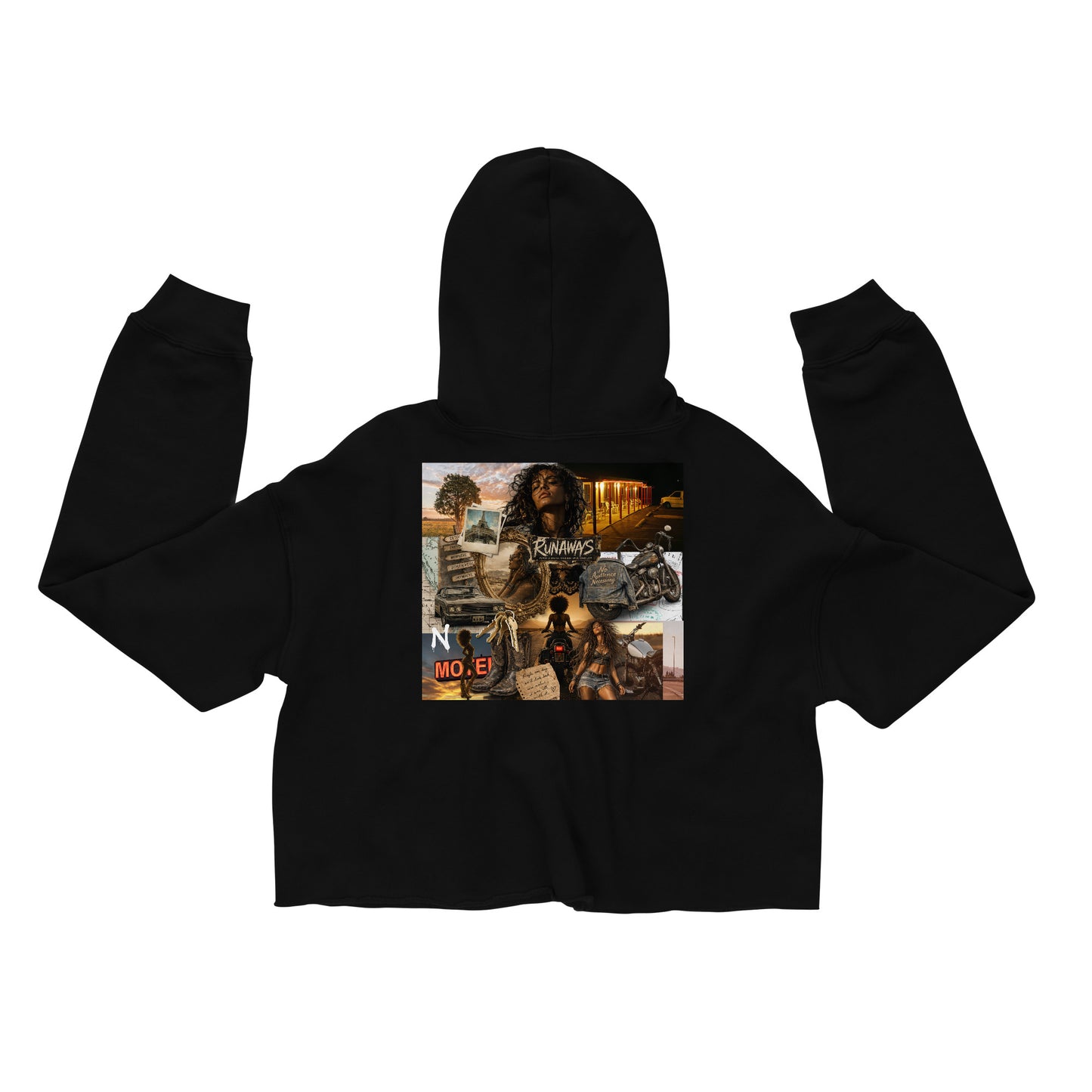 Runaways Crop Hoodie