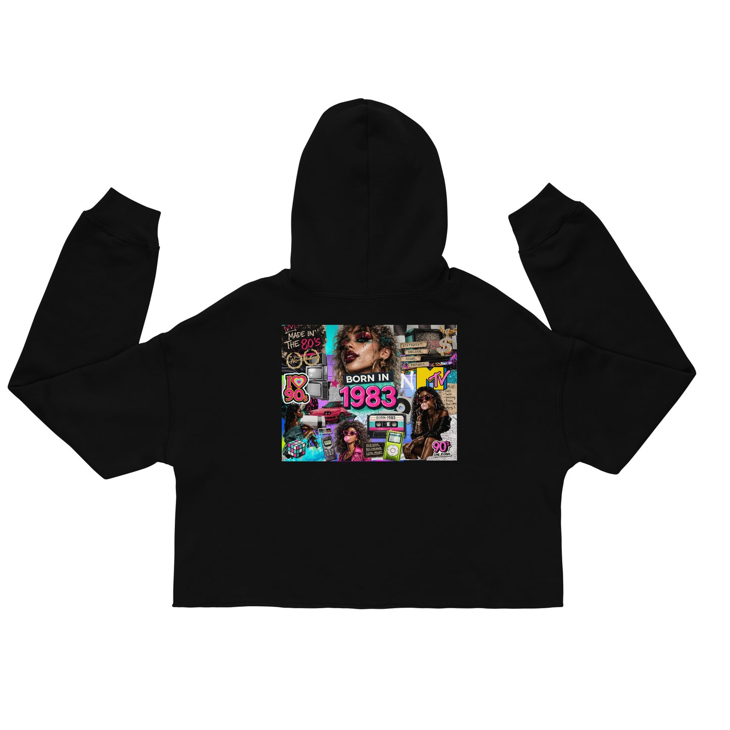 Nostalgia Crop Hoodie