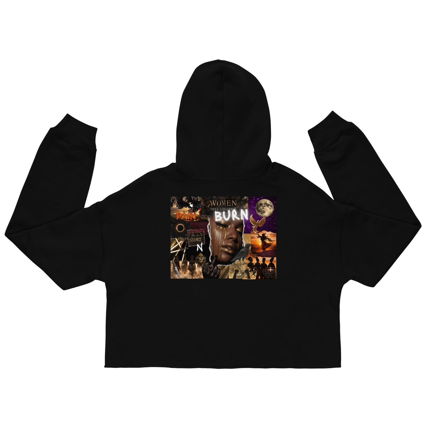 They Couldn't Burn Crop Hoodie