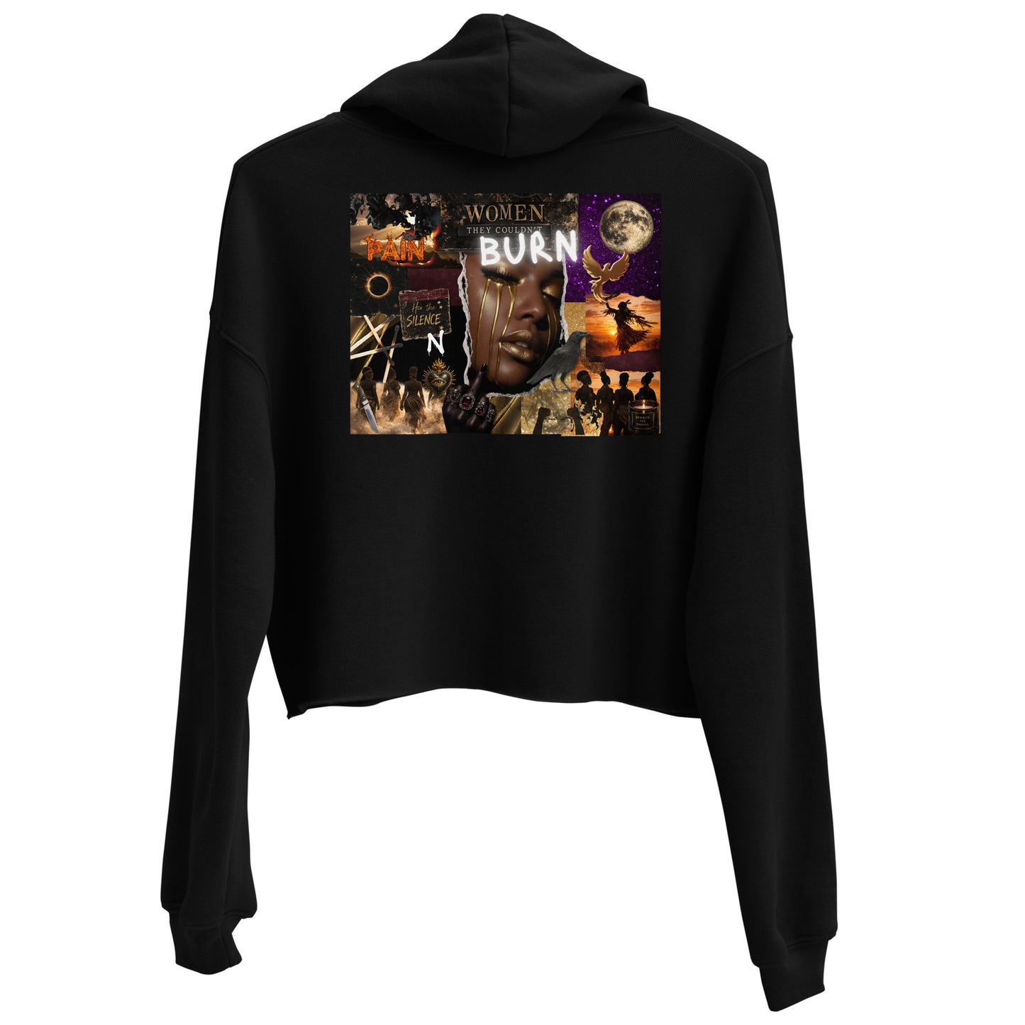 They Couldn't Burn Crop Hoodie
