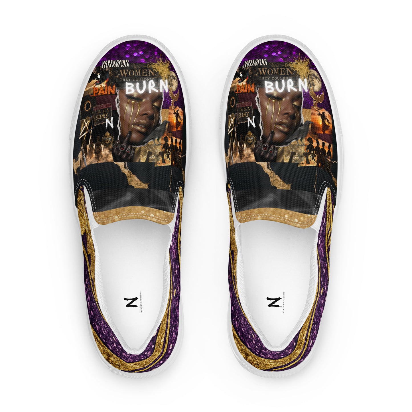 They Couldn't Burn Slip-On Canvas