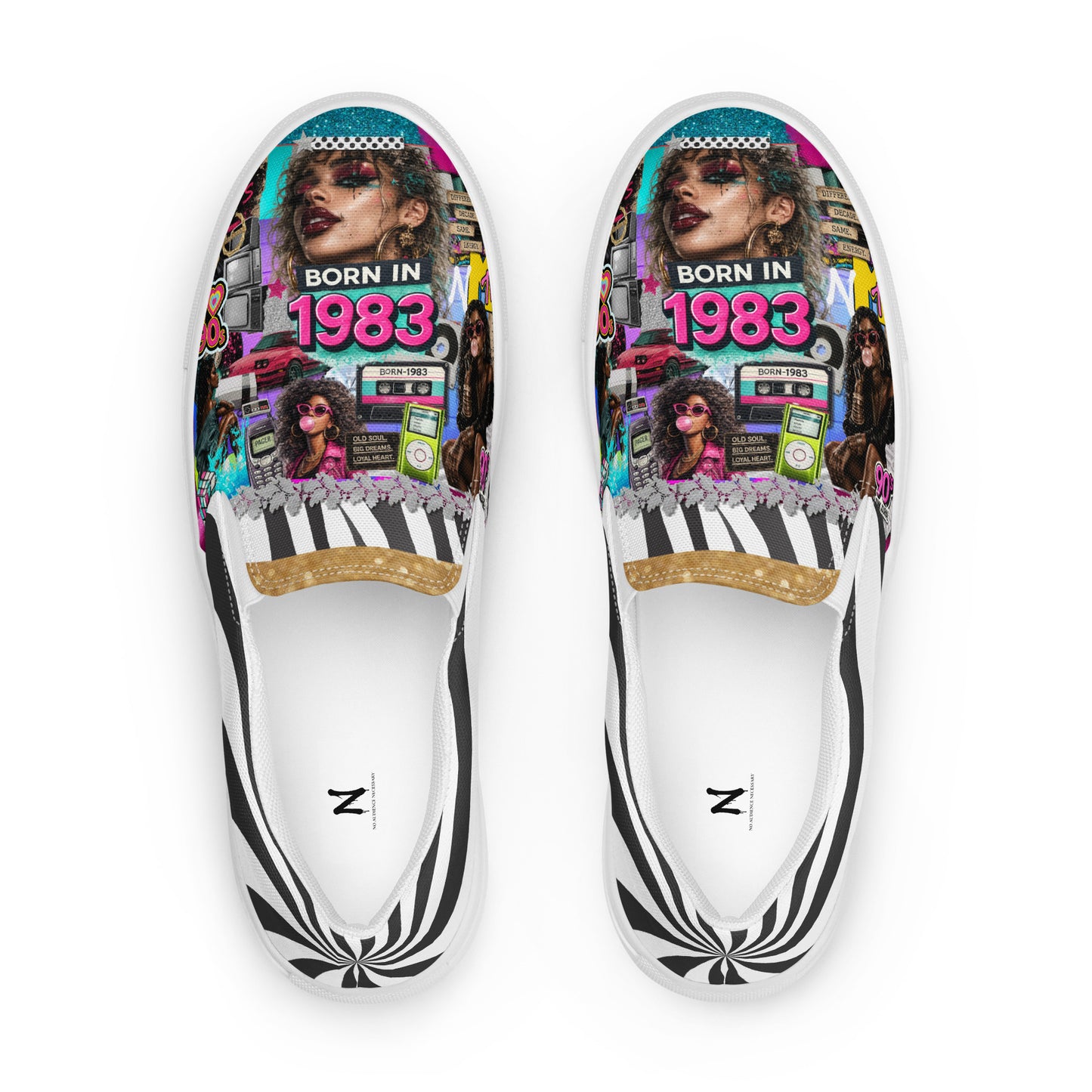 Nostalgia Slip-On Canvas Shoes